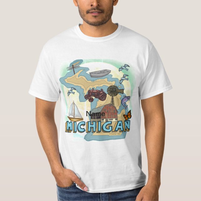 Michigan t-shirt (Front)