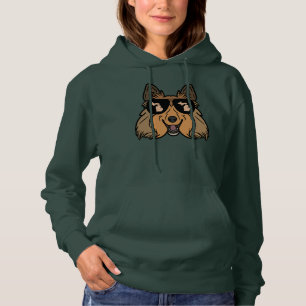 Michigan Theme Hoodie Shetland Sheepdog Sheltie
