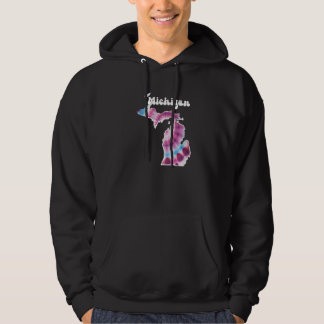 Michigan Tie Dye Hoodie