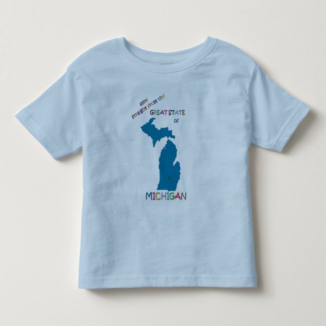Michigan Toddler T-Shirt (Front)