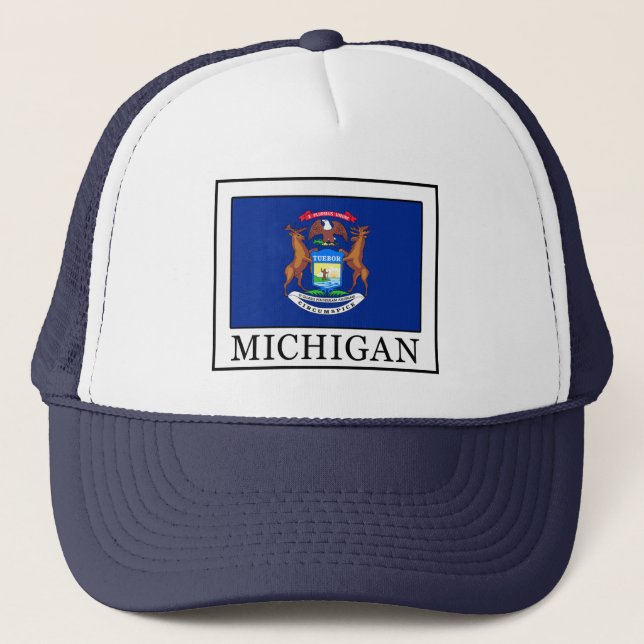 Michigan Trucker Hat (Front)