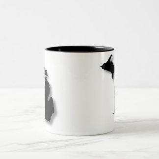 Michigan Two-Tone Coffee Mug