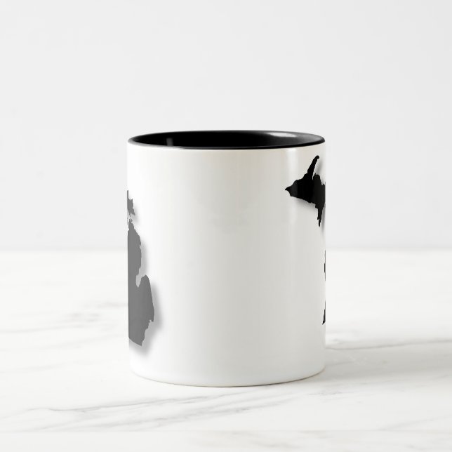 Michigan Two-Tone Coffee Mug (Center)