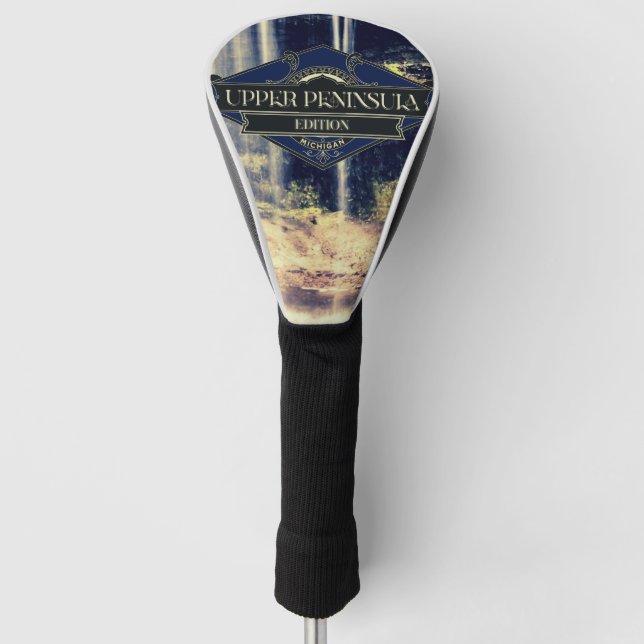 Michigan - Upper Peninsula   Golf Head Cover (Front)