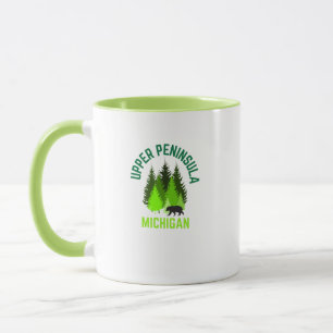 Michigan Upper Peninsula Hometown Coffee Mug