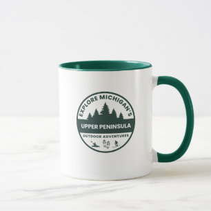 Michigan Upper Peninsula Hometown Coffee Mug