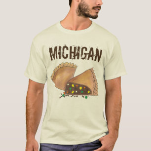 Michigan Upper Peninsula Pasty Meat Pie Foodie T-Shirt
