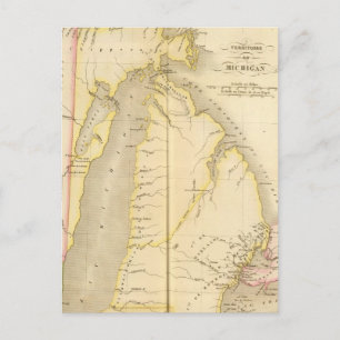 Michigan US Postcard
