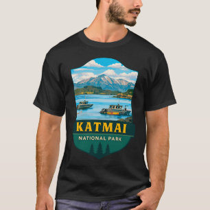 Michigan Vintage Travel Decal T-Shirt