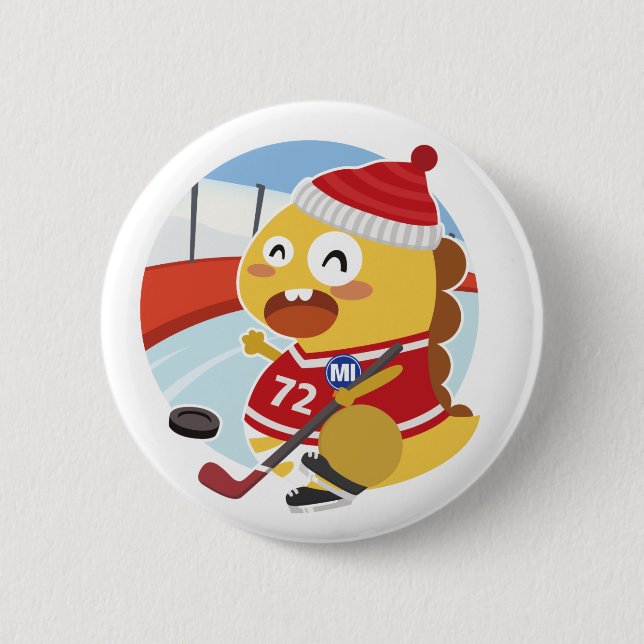 Michigan VIPKID Button (Front)
