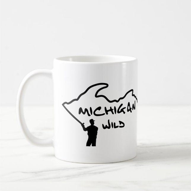 Michigan Wild Mug (Left)