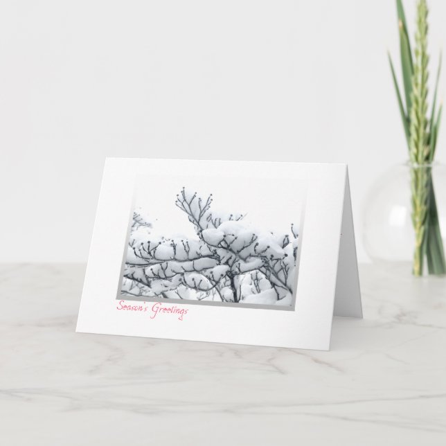 Michigan Winter Holiday card (Front)