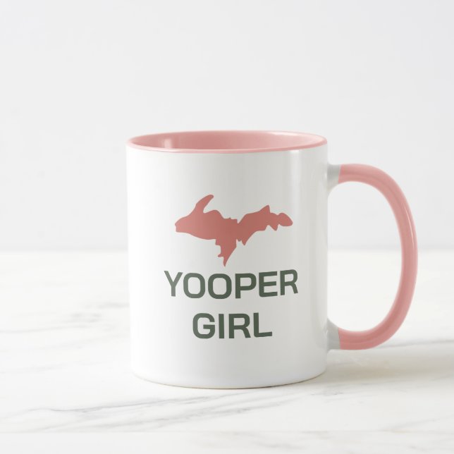 Michigan Yooper Coffee Mug (Right)