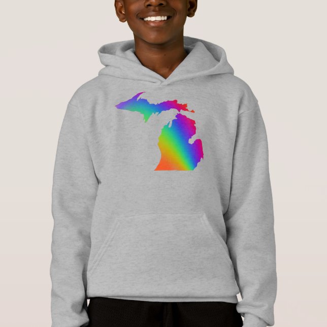 Michigander rainbow love is love colourful  (Front)