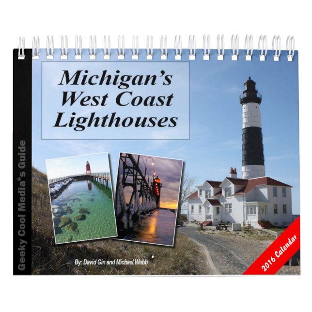 Michigan's West Coast Lighthouses Calendar (Cover)