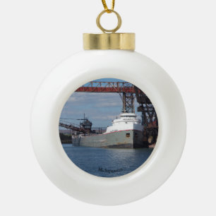 Michipicoten ball or snowflake ornament