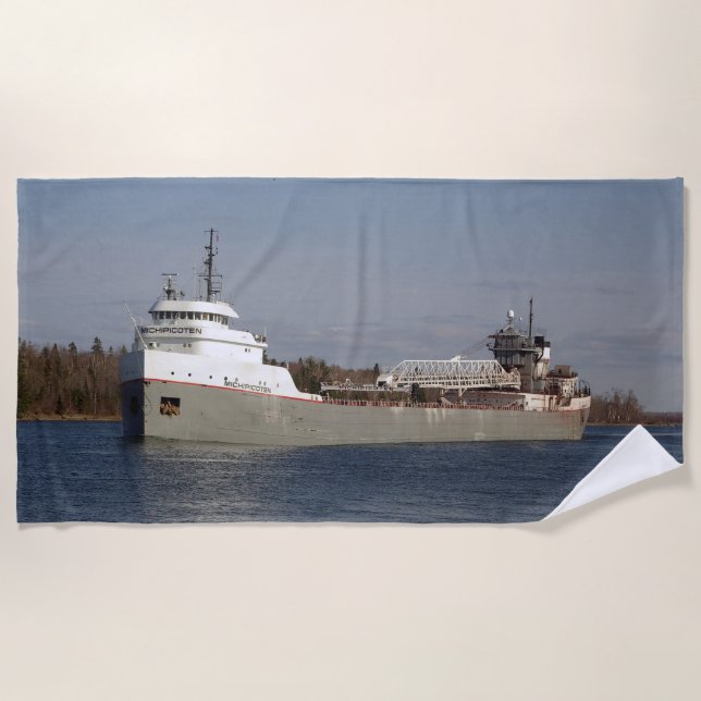 Michipicoten beach towel (Front)