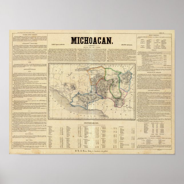 Michoacan, Mexico 2 Poster (Front)