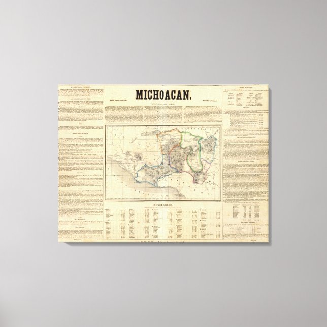 Michoacan, Mexico Canvas Print (Front)