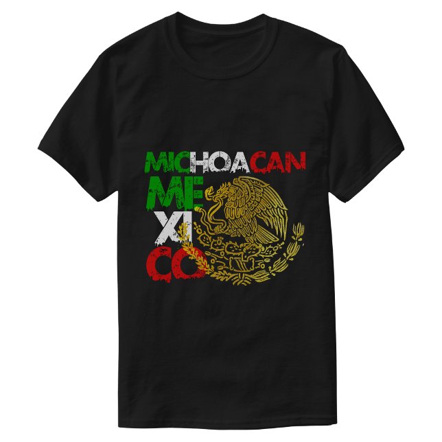 Michoacan Mexico Flag  T-Shirt (Michoacan Mexico Flag T-Shirt)