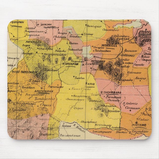 Michoacan, Mexico Mouse Mat (Front)