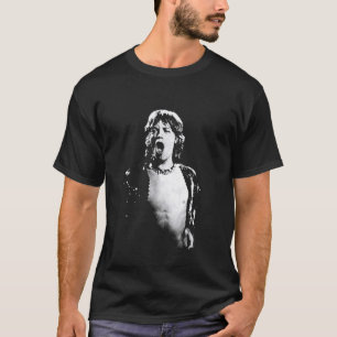 Mick Jagger 1971 Rolling Stones Live By Everard Sm T-Shirt