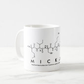 Mickael peptide name mug (Front Left)