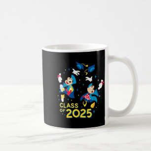 Mickey &amp; minnie mouse graduation class of 2025 coffee mug