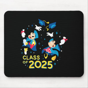 Mickey & minnie mouse graduation class of 2025 mat