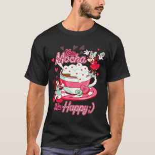 Mickey & Minnie Valentine's Day You Mocha Me H T-Shirt