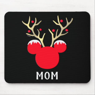 Mickey Family Christmas Mom Mouse Mat