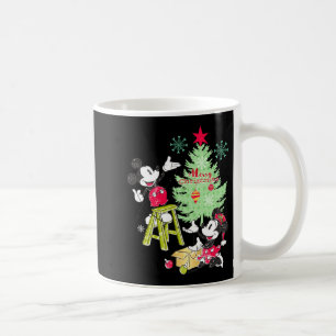 Mickey Minnie Clic Christmas Tree Coffee Mug