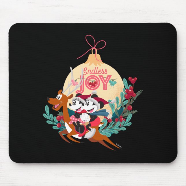 Mickey Minnie Endless Joy  Mouse Mat (Front)