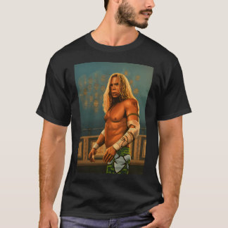 Mickey Rourke as The Wrestler Painting T-Shirt