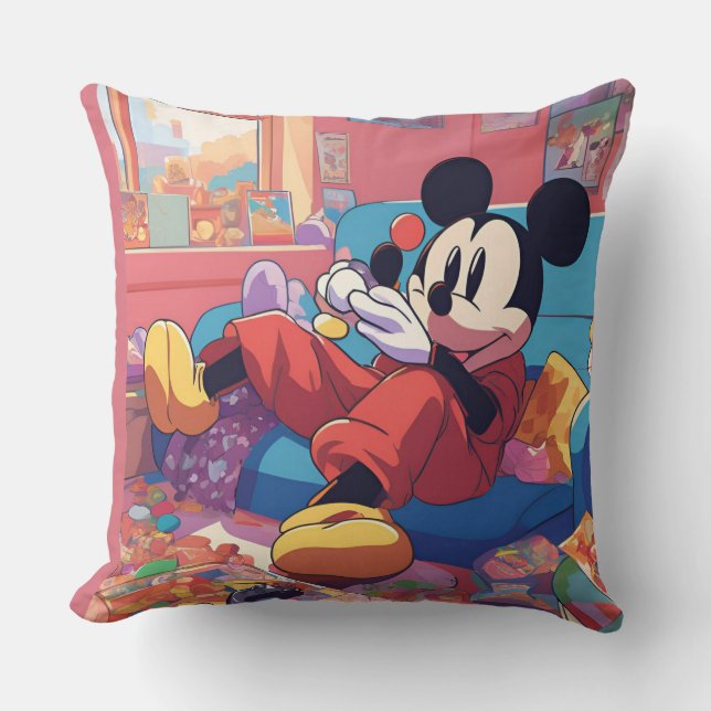 Mickey Take a Brake Cushion (Front)