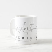 Mickie peptide name mug (Front Left)