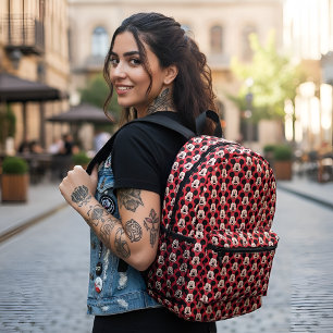 Micky Printed Backpack