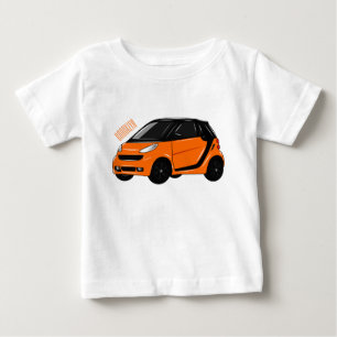 Micro car cartoon illustration baby T-Shirt