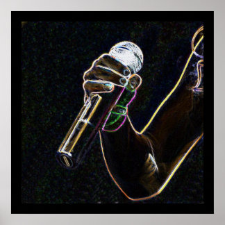 micro microphone music singer song poster