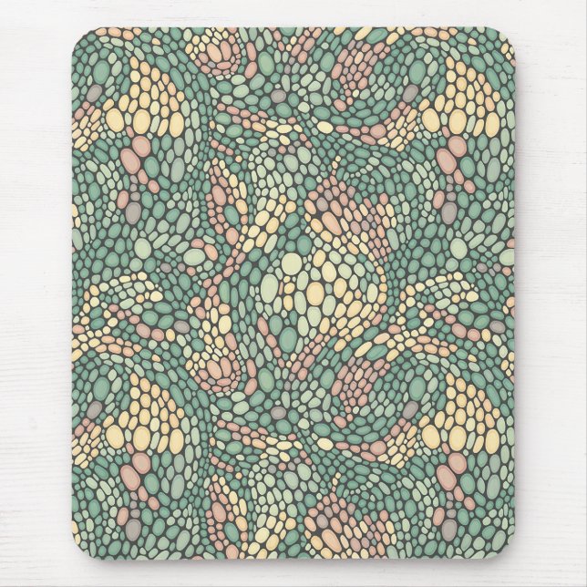 Micro Organic Cells Pattern Mouse Mat (Front)
