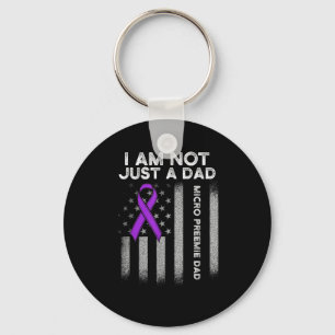 Micro Preemie Nicu New Dad Think Premature Birth Key Ring