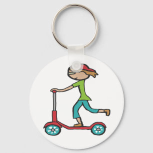 Micro Scooter Key Ring