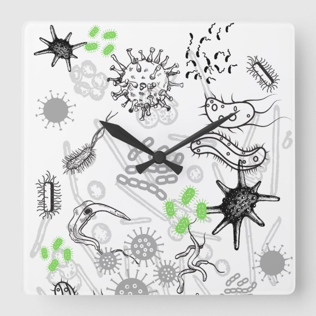Microbe clock (Front)