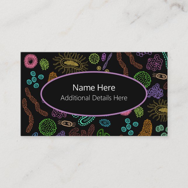 Microbes Business Card (Front)