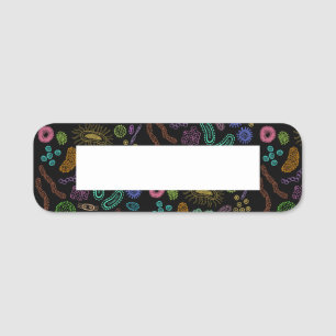 Microbes Name Tag