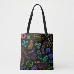 Microbes Tote Bag
