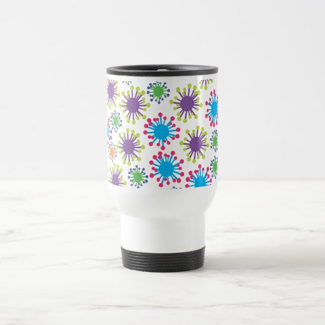 Microbes Travel Mug (Center)
