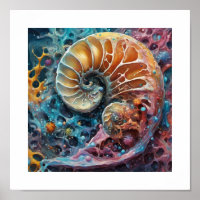 Microbial Nautilus Shell