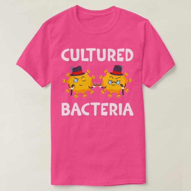 Microbiologist Microbiology Biology teacher Gift T-Shirt (Design Front)