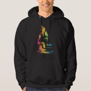 Microbiologist Microscope Nerd Medical Laboratory Hoodie